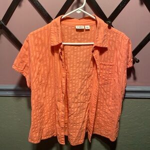 Cato Button Down Top